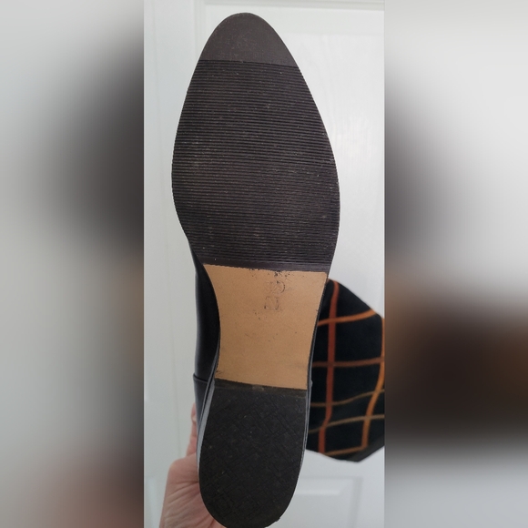 Siamanto black leather/suede boots size 8 ½ - Picture 14 of 15